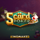 5 Card Poker table card icon